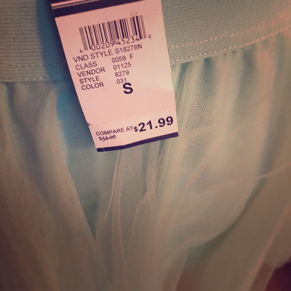 Toole lined swing skirt